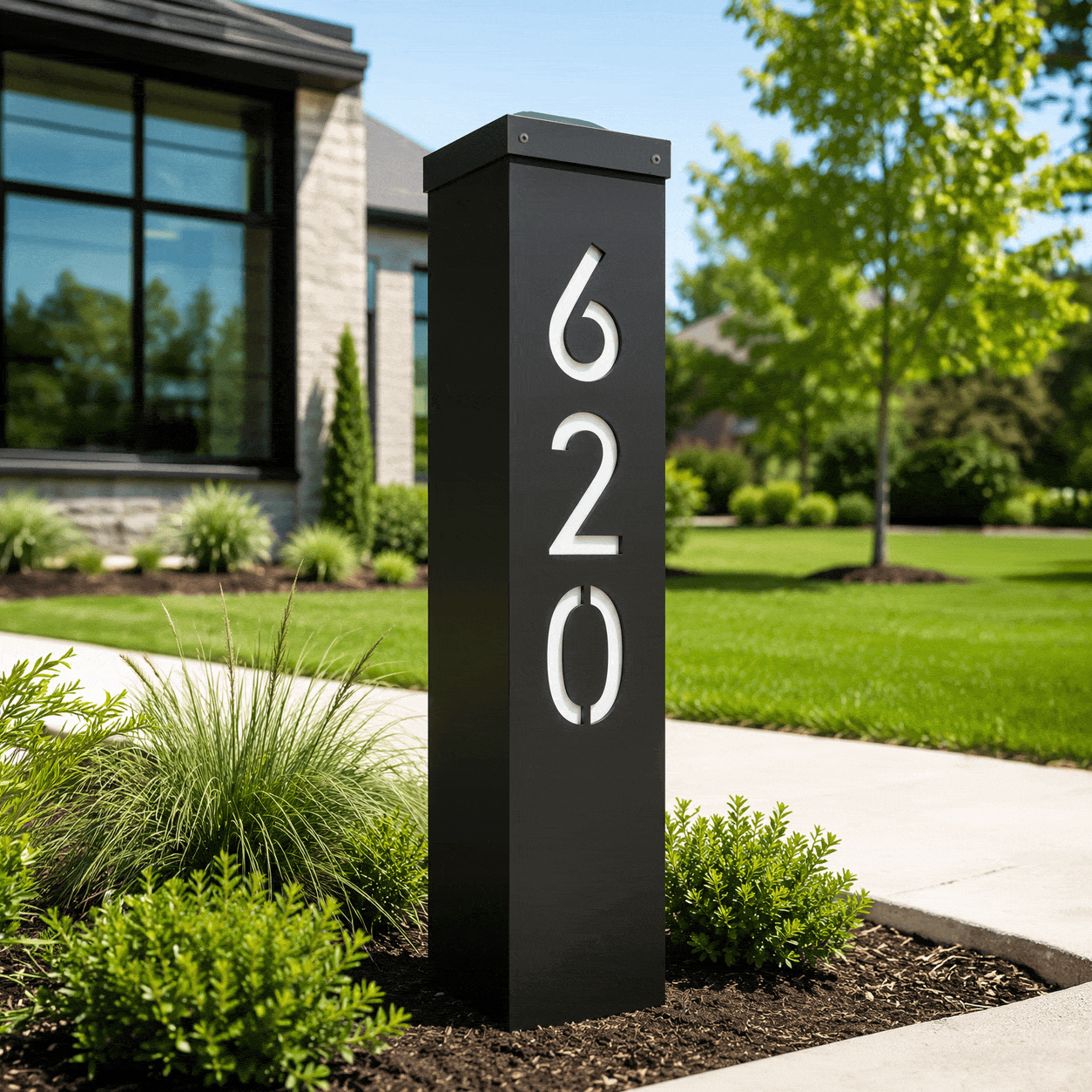 Beacon - Solar Address Pillar