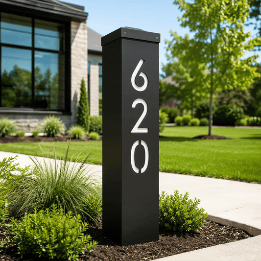 Beacon - Solar Address Pillar
